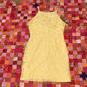 Springtime yellow dress